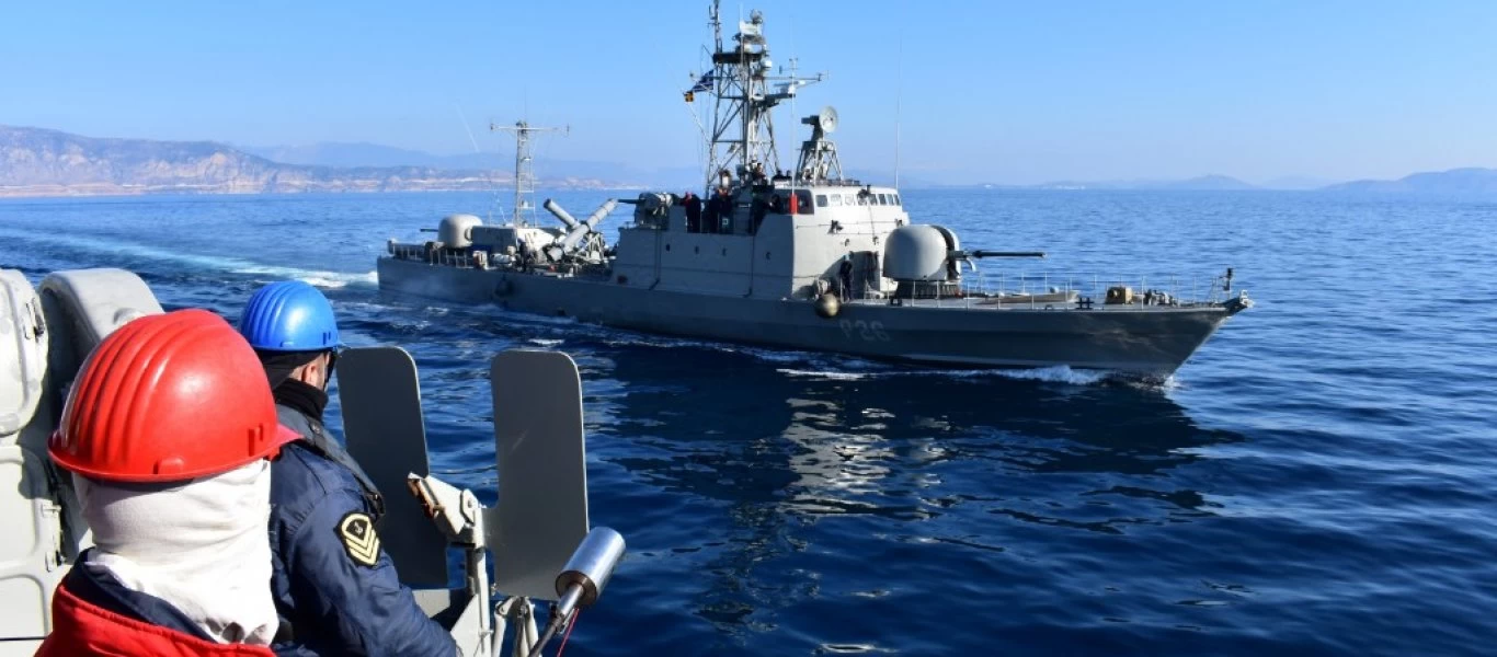 ΠΝ: Με ασκήσεις «Βροντή» και «Ορμή» δοκίμασε την ετοιμότητα των πυραυλακάτων